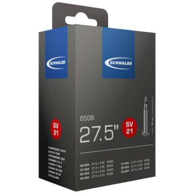 фото - Камера Schwalbe AV21 27.5×1.50-2.40 (40-62/584) ниппель AV 40мм