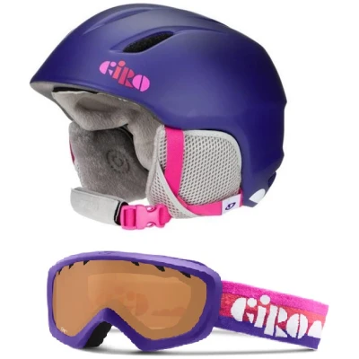фото - Гірськолижний шолом Giro Launch + маска Giro Chico фіолетовий (launch-purple) XS 48.5-52см