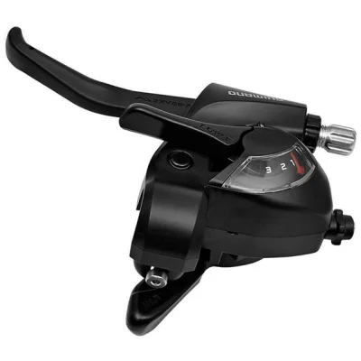 фото - Манетка моноблок Shimano ST-EF41 Tourney 3 шв. левая